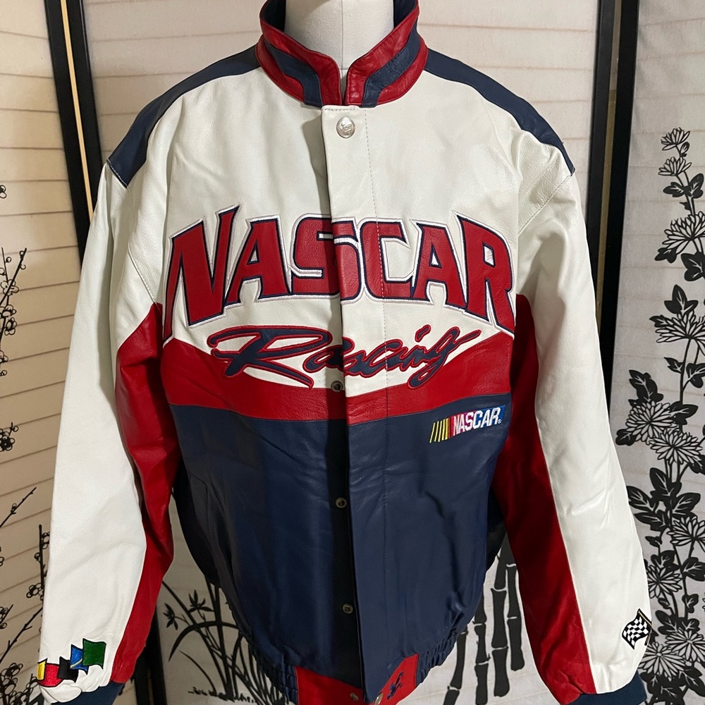 Nascar Leather Jacket